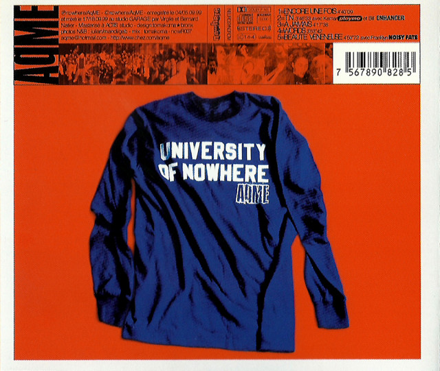 University of Nowhere Cover