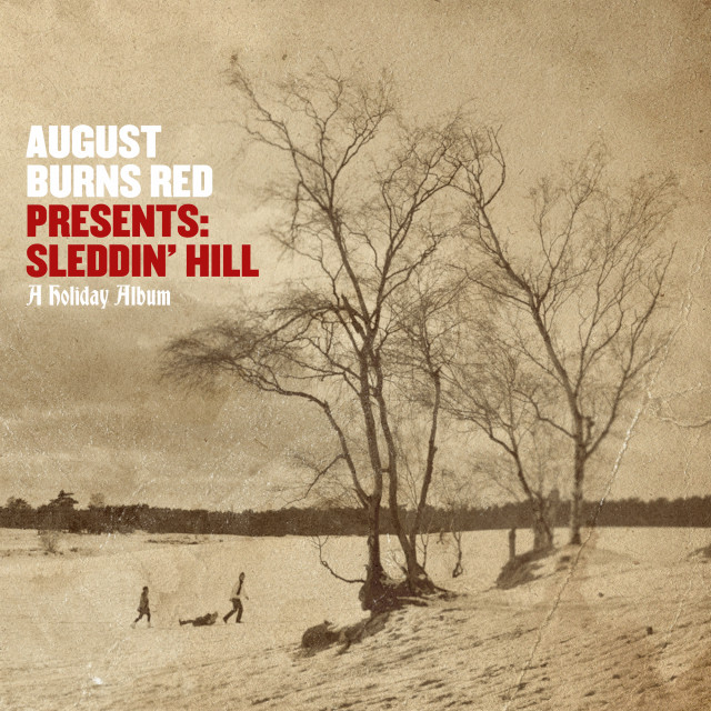 August Burns Red Presents: Sleddin’ Hill, a Holiday Album Cover